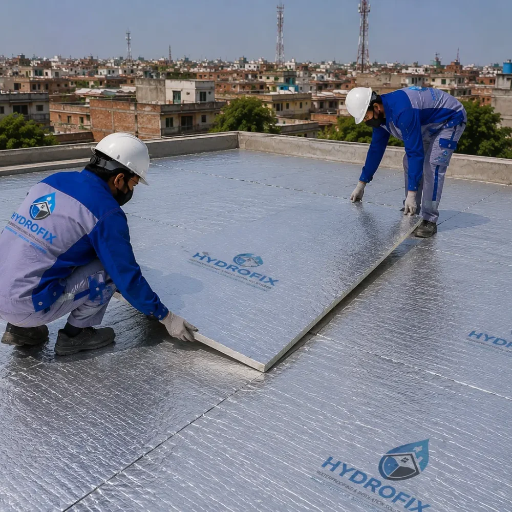 Roof insulation services for heat protection in Pakistan